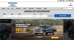 Desktop Screenshot of johnkohlauto.com